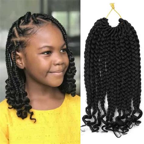 10 inch crochet hair